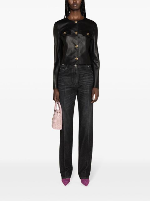 Versace Medusa '95 mid-rise straight-leg jeans - Grey