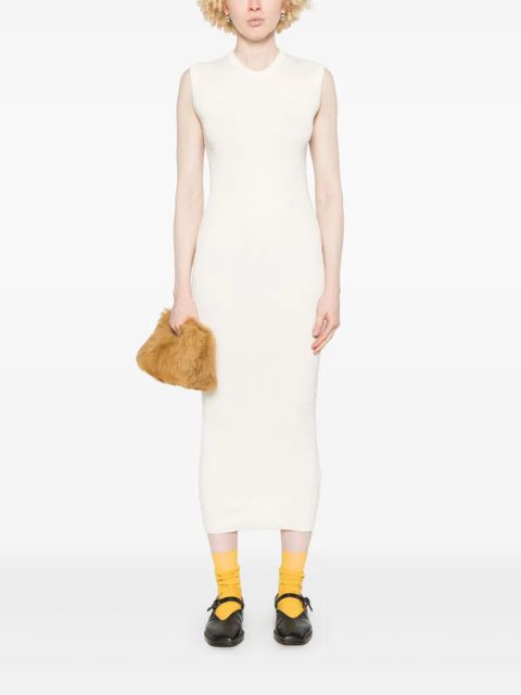 JIL SANDER+ knitted maxi dress - Neutrals - zdjęcie produktu nr 2