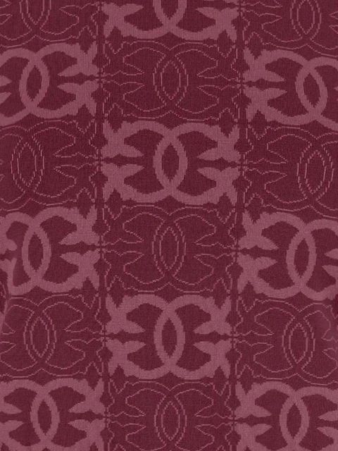 PINKO Love Birds-print round-neck sweater - Red