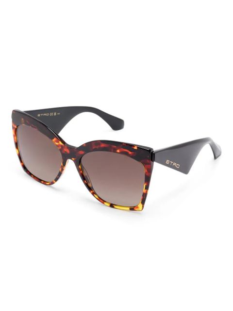 ETRO oversized-frame sunglasses - Black