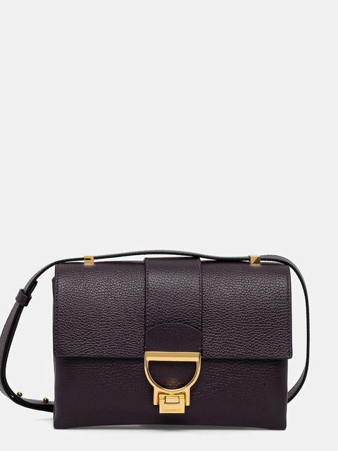 Coccinelle torebka skórzana kolor fioletowy E1 MD5 12 07 01 - zdjęcie produktu nr 1