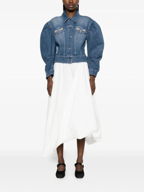 Simone Rocha embellished jacket - Blue - zdjęcie produktu nr 2