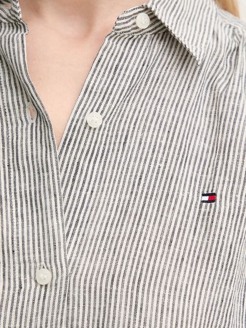 Tommy Hilfiger sukienka lniana - zdjęcie produktu nr 2