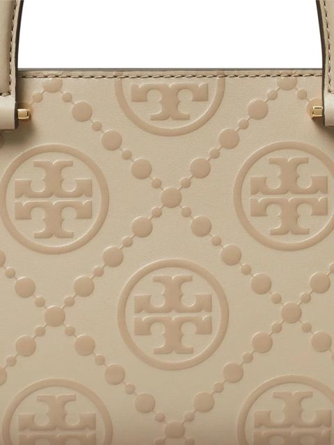 Tory Burch small T Monogram tote bag - Neutrals