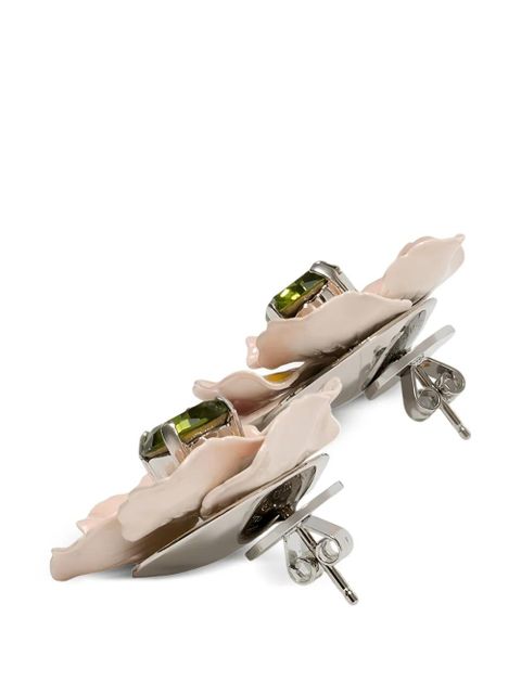 Simone Rocha flower-shaped earrings - Silver - zdjęcie produktu nr 2