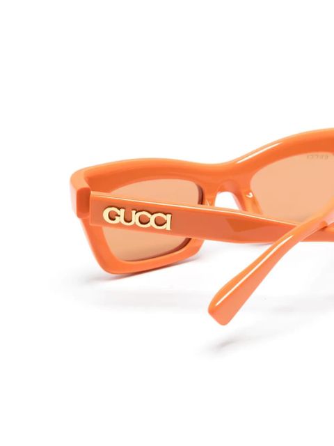 Gucci Eyewear GG1773S butterfly-frame sunglasses - Orange