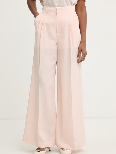 Twinset spodnie damskie z lnem - zdjęcie produktu nr 2