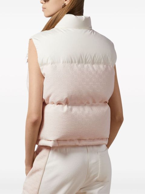Gucci GG canvas padded gilet - Neutrals