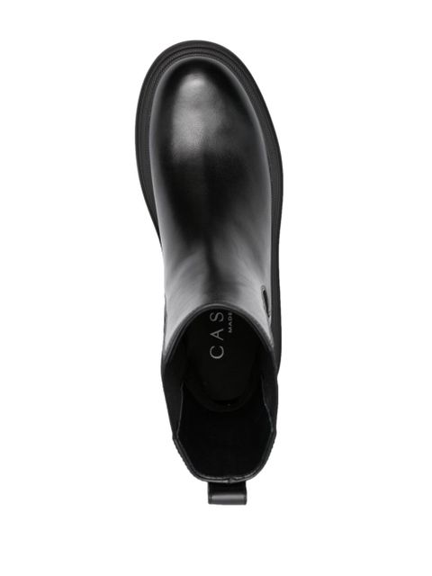 Casadei 60mm leather ankle boots - Black
