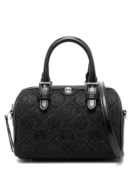 Tory Burch small T Monogram tote bag - Black - zdjęcie produktu nr 1