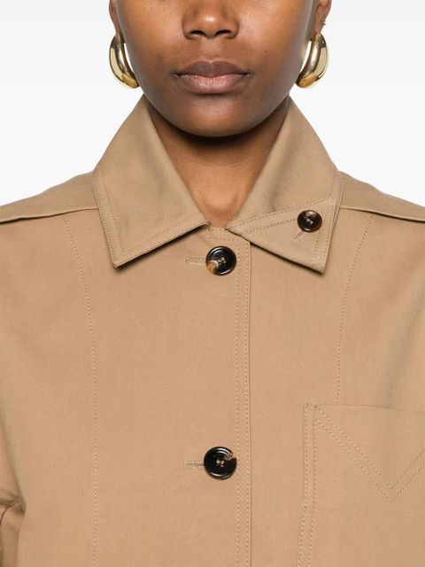 Max Mara Moneta shirt jacket - Brown