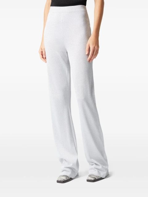 Missoni lamé flared trousers - Grey