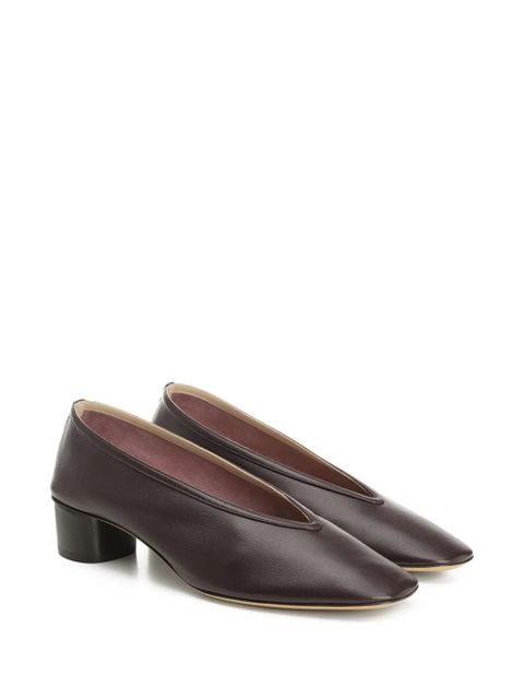 Le Monde Beryl block-heel pumps - Brown - zdjęcie produktu nr 2