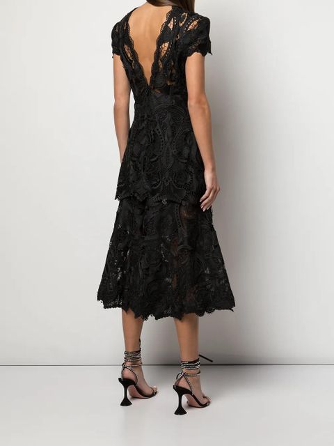 Simkhai cut out-detail midi dress - Black