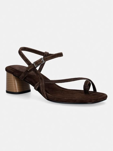 Vagabond Shoemakers sandały na słupku zamszowe EVIE - zdjęcie produktu nr 1