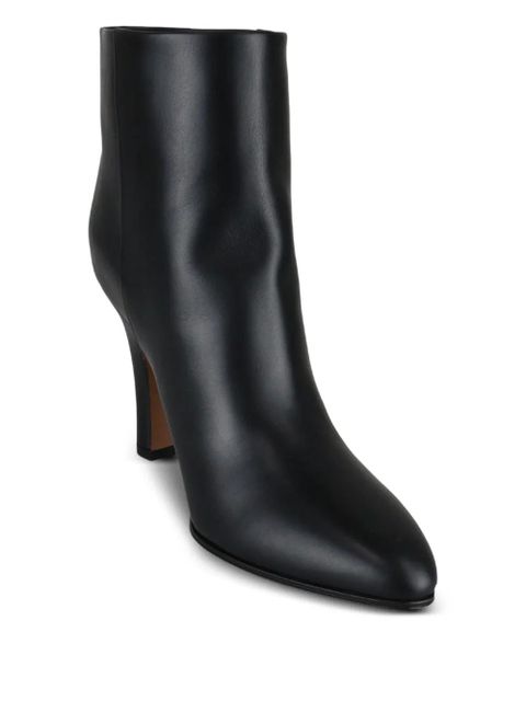 The Row 90mm Prudens leather ankle boots - Black - zdjęcie produktu nr 2