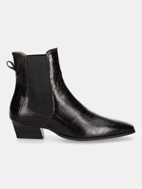 Gant sztyblety skórzane Bassotte damskie kolor brązowy na słupku 31551148 - zdjęcie produktu nr 2