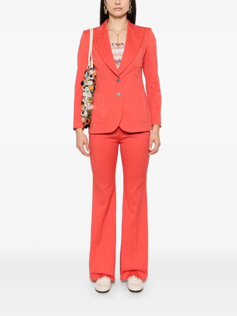 ETRO paisley-jacquard blazer - Orange - zdjęcie produktu nr 2