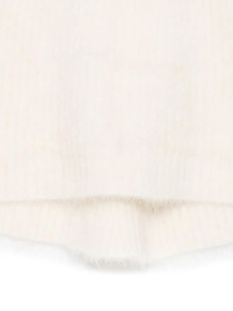 TOTEME funnel alpaca-blend neck warmer - Neutrals