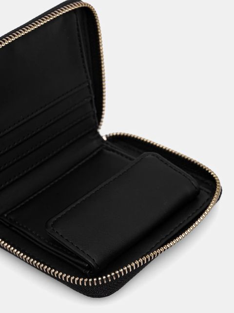 Guess portfel LAUREL damski kolor czarny SWZG74 59137