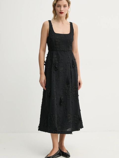 MUNTHE sukienka bawełniana FRONIA