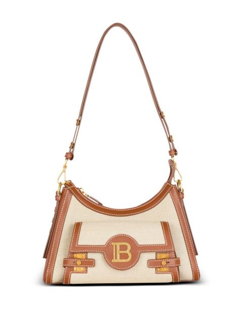 Balmain B-Buzz canvas shoulder bag - Neutrals - zdjęcie produktu nr 1