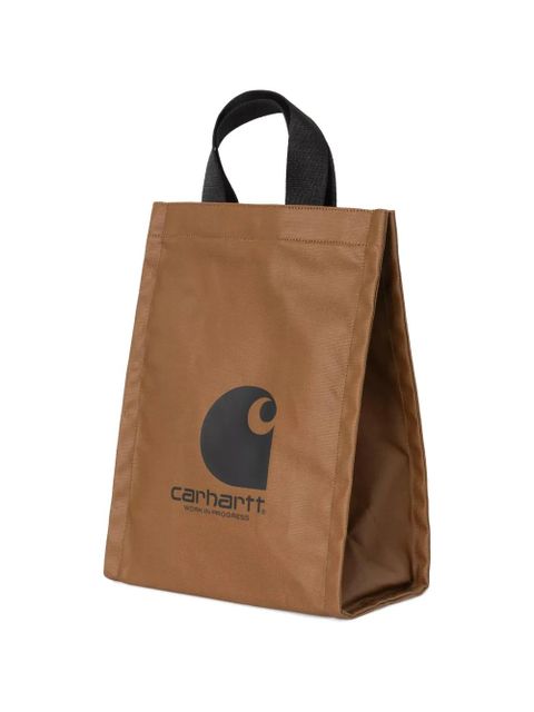 Carhartt WIP logo canvas tote bag - Neutrals - zdjęcie produktu nr 2