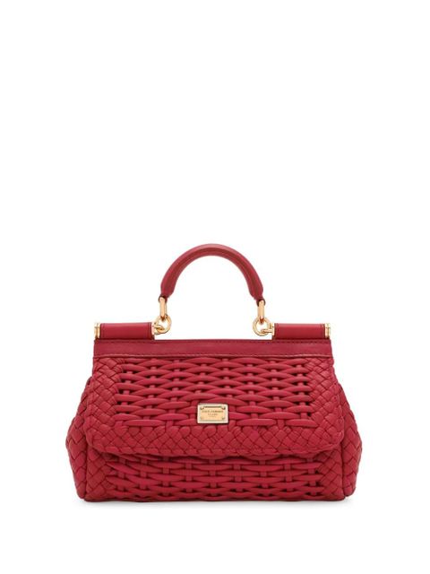 Dolce & Gabbana small Sicily shoulder bag - Red - zdjęcie produktu nr 1