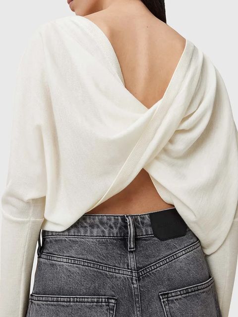 AllSaints sweter wełniany JULIEANA