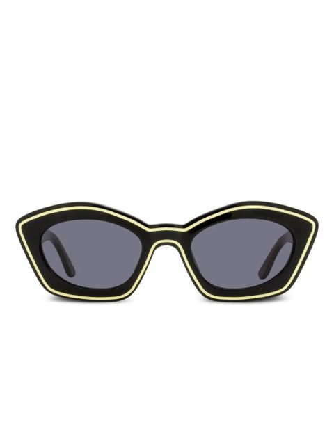 Marni Eyewear Kea Island cat-eye frame sunglasses - Black - zdjęcie produktu nr 1
