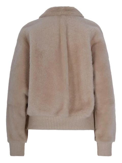 Max Mara Aloa zip jacket - Neutrals