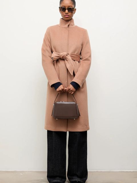 Answear Lab płaszcz wełniany