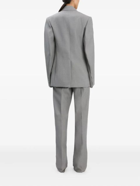 Victoria Beckham sculptural-sleeve jacket - Grey