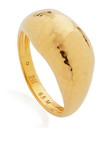 Monica Vinader Deia Domed ring - Gold - zdjęcie produktu nr 1