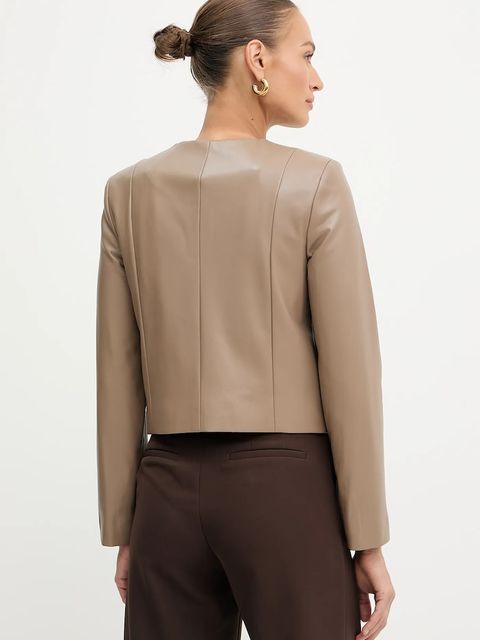 Marciano by Guess kurtka FERGIE kolor brązowy przejściowa 5YGL18 7363A