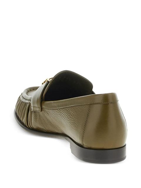 FENDI Baguette loafers - Green
