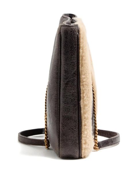 Valentino Garavani medium Viva Superstar shearling tote bag - Brown