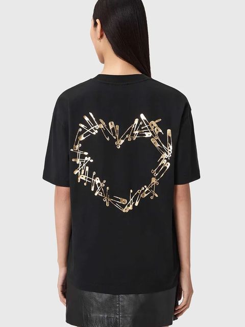 AllSaints t-shirt bawełniany CORA - zdjęcie produktu nr 1