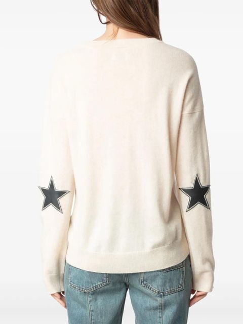 Zadig&Voltaire Cici patch jumper - Neutrals