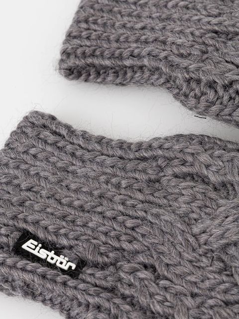 Eisbar rękawiczki z dodatkiem wełny Afra Mittens kolor szary E80135 - zdjęcie produktu nr 2