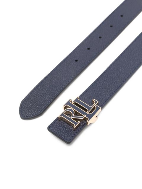Lauren Ralph Lauren logo-buckle belt - Blue - zdjęcie produktu nr 2