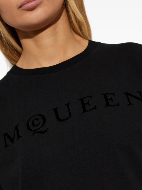 Alexander McQueen logo-print T-shirt - Black