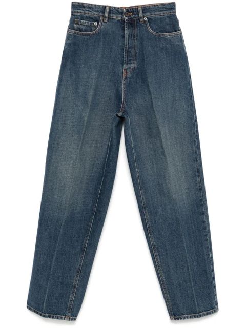 Miu Miu tapered-leg jeans - Blue - zdjęcie produktu nr 1