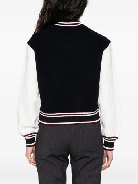 Maje wool bomber jacket - Blue