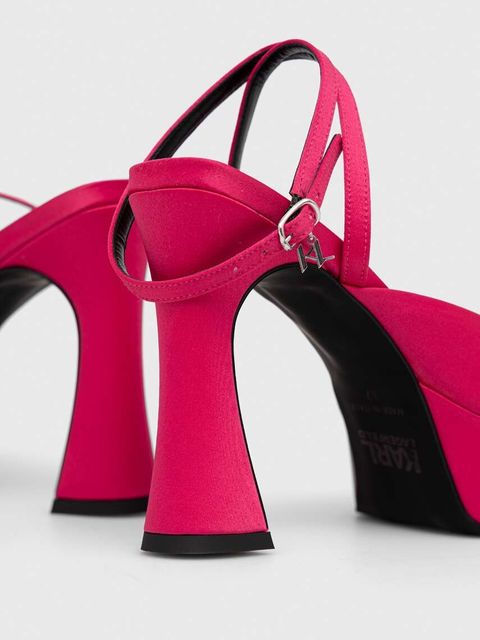 Karl Lagerfeld sandały LAZULA kolor różowy KL33905