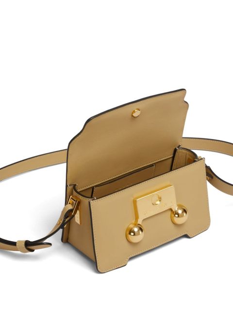 Marni mini Trunkaroo leather shoulder bag - Neutrals - zdjęcie produktu nr 2