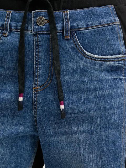 Desigual spodnie dresowe PEETERS damskie kolor niebieski gładkie 25SWDD73