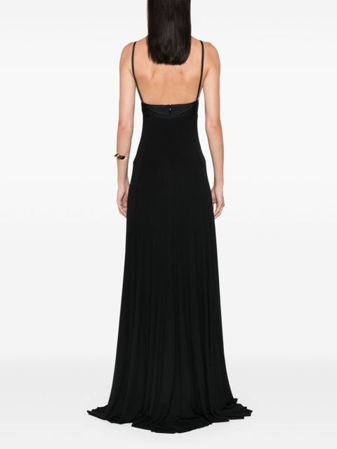Jacquemus La Robe Spallina maxi dress - Black