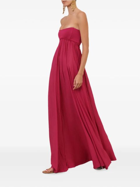 ZIMMERMANN Luna jersey wrap dress - Pink