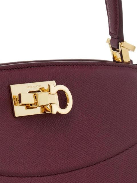 Ferragamo Studio Box top-handle satchel bag - Red